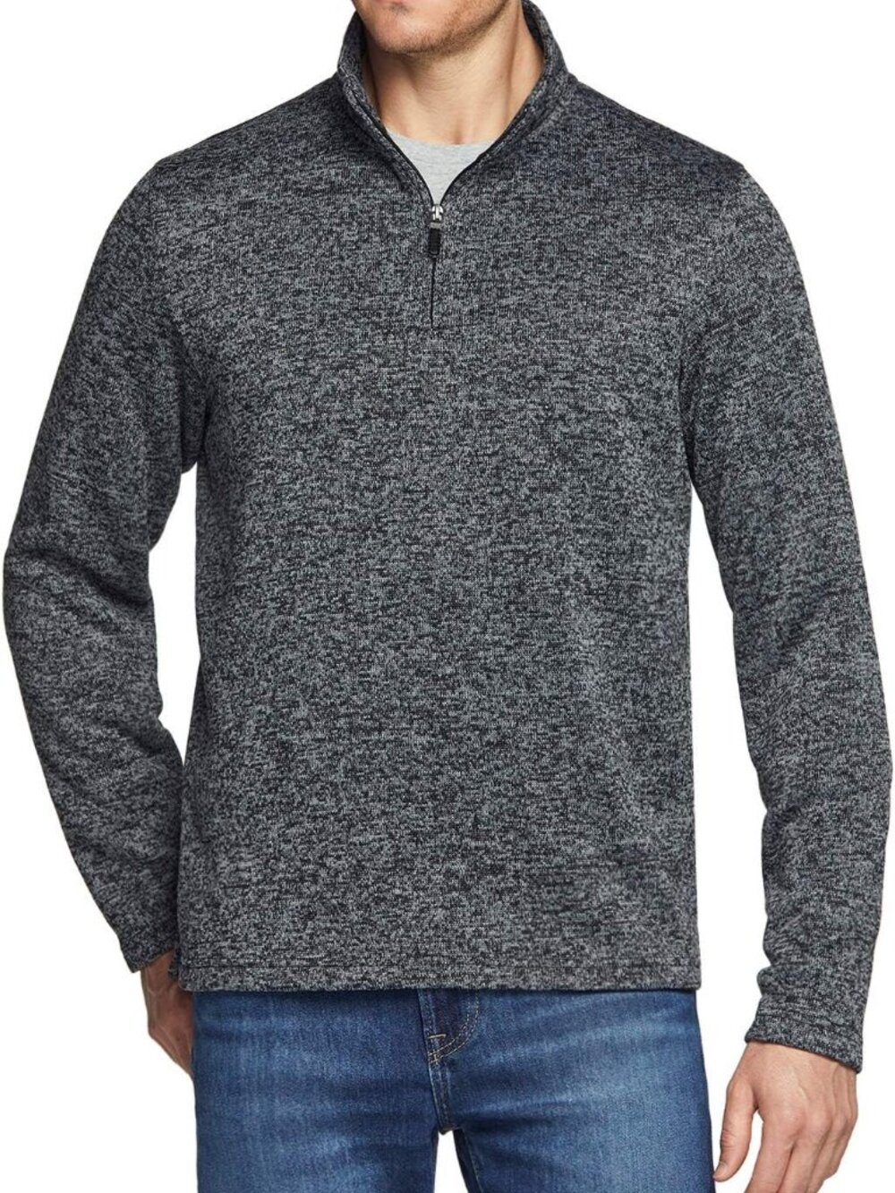 Calvin Klein Men's 1/4 Zip Casual Sweater